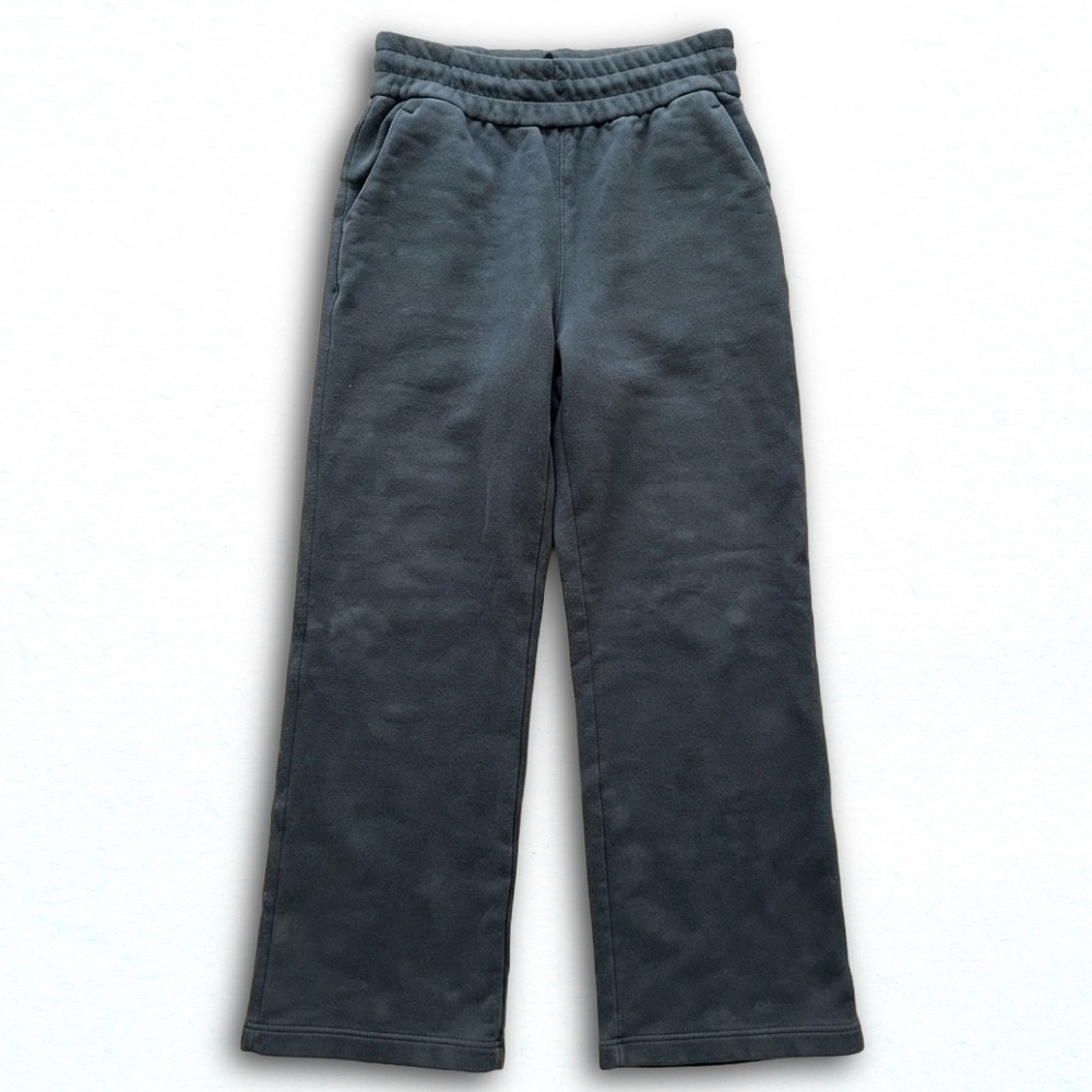 Lululemon Softstreme High-Rise Straight-Leg Pants Grey Charcoal LW6CYSS Size 6